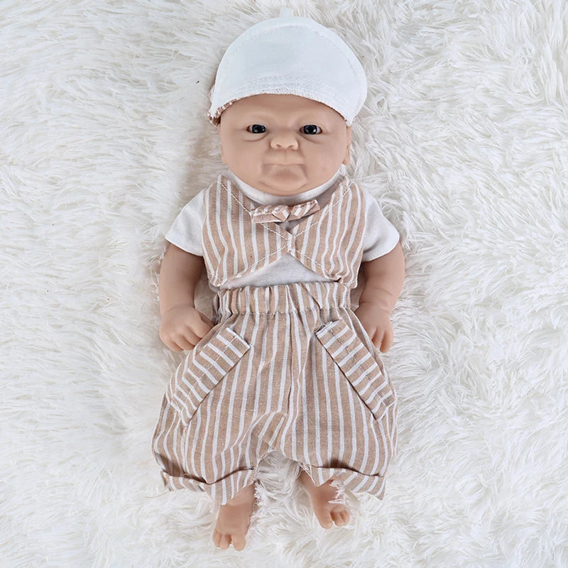 IVITA 100% Silicone Reborn Baby Doll Unpainted Realistic Baby Dolls Wholesale Lifelike Bebe Toys for Children Christmas Gift