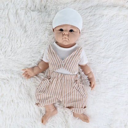 IVITA 100% Silicone Reborn Baby Doll Unpainted Realistic Baby Dolls Wholesale Lifelike Bebe Toys for Children Christmas Gift