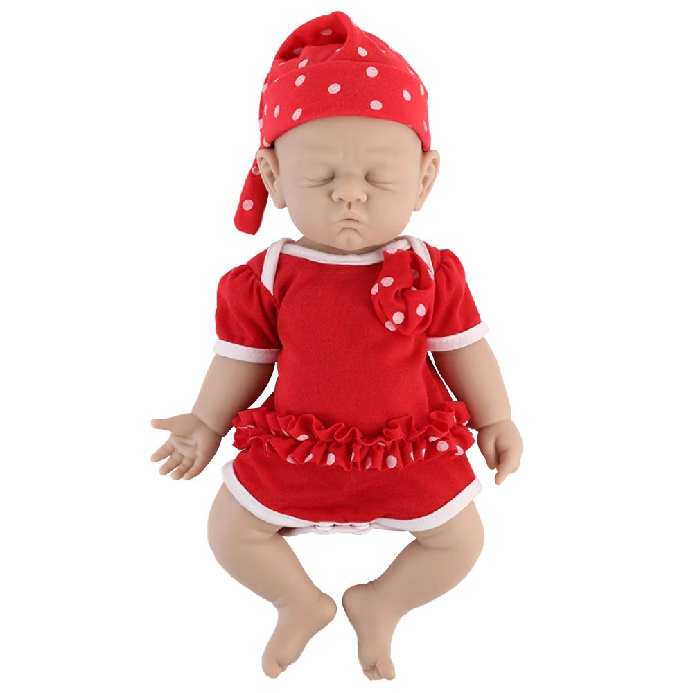 IVITA 100% Silicone Reborn Baby Doll Unpainted Realistic Baby Dolls Wholesale Lifelike Bebe Toys for Children Christmas Gift